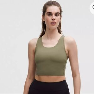 NWT Lululemon Baylef Green Fast and Free Tank Top Light Size XL